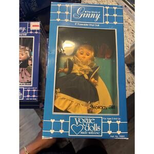 Vogue Ginny Doll – “Holiday Girl” Edition – 8” in Festive Velvet Dress